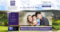 Desktop Screenshot of baymeadowsorthodontics.com